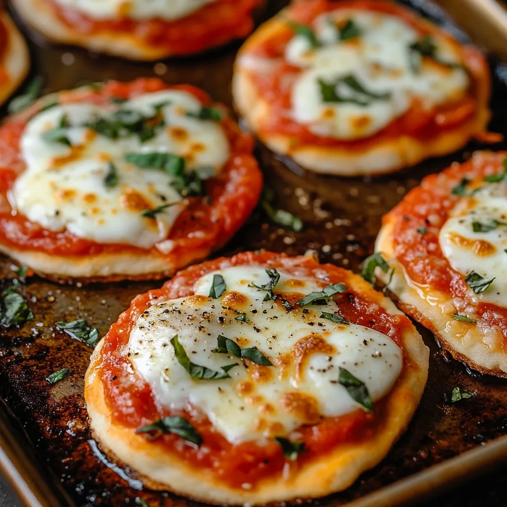 TikTok Cottage Cheese Flatbread: The High-Protein, Low-Carb Bread Alternative Everyone’s Talking About 9 Mini cottage cheese flatbread pizzas with mozzarella, tomato sauce, and basil