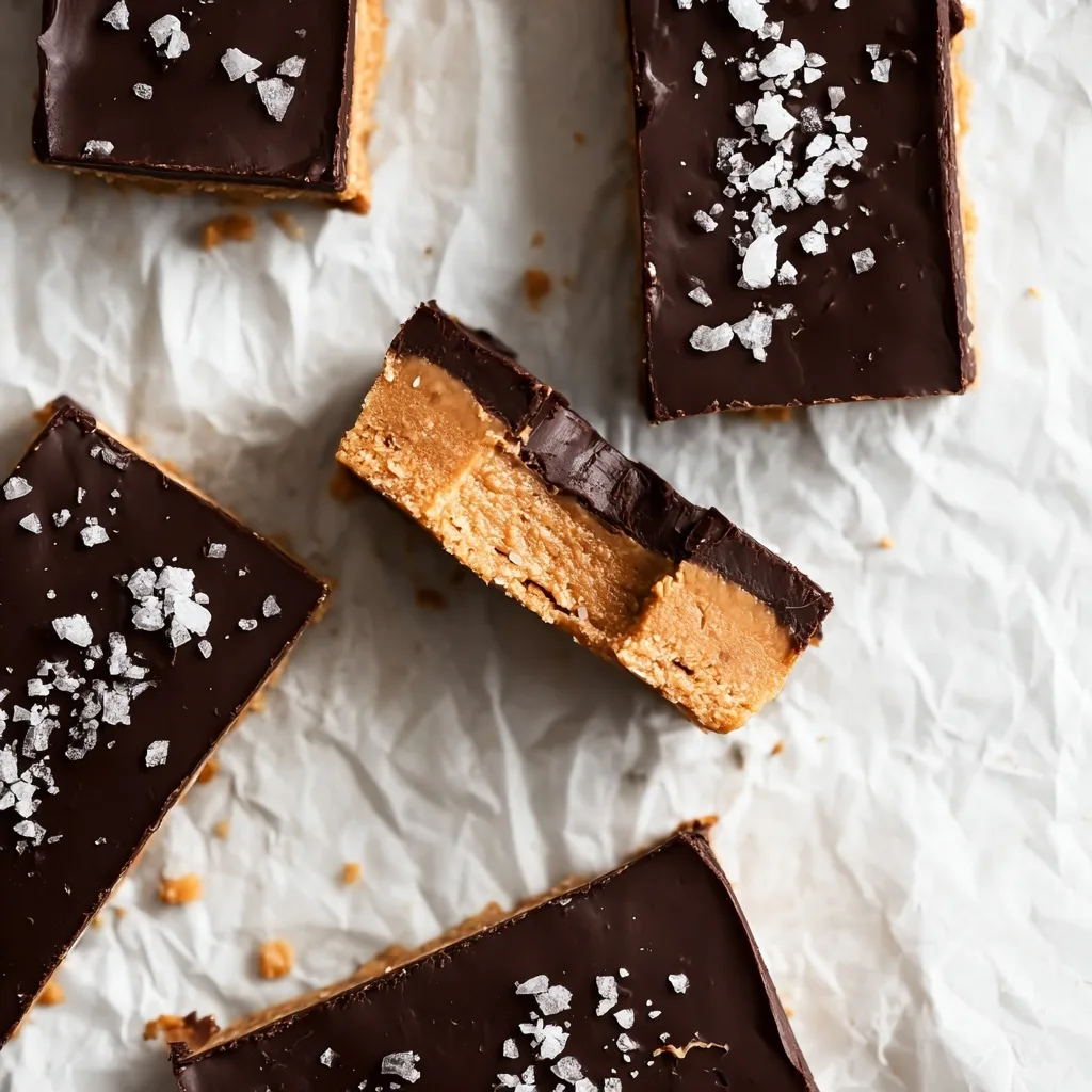 3 Best High Protein Snack Bars for Muscle Gain 12 High Protein Snack Bars homemade peanut butter protein bar topped with dark chocolate and sea salt