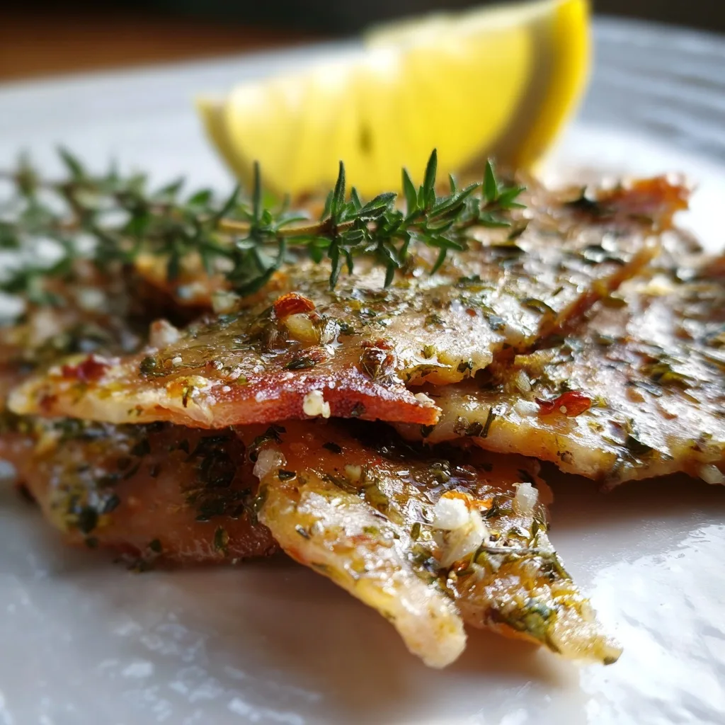25 High Protein Snacks for Muscle Gain to Maximize Recovery & Results 14 Herb-seasoned chicken jerky slices with lemon garnish