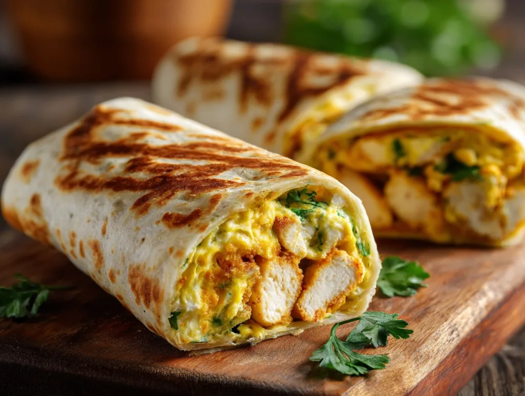 2-Ingredient Cottage Cheese Flatbread (Air Fryer Friendly & High Protein) 7 grilled simple cottage cheese flatbread air fryer wrap with chicken and eggs