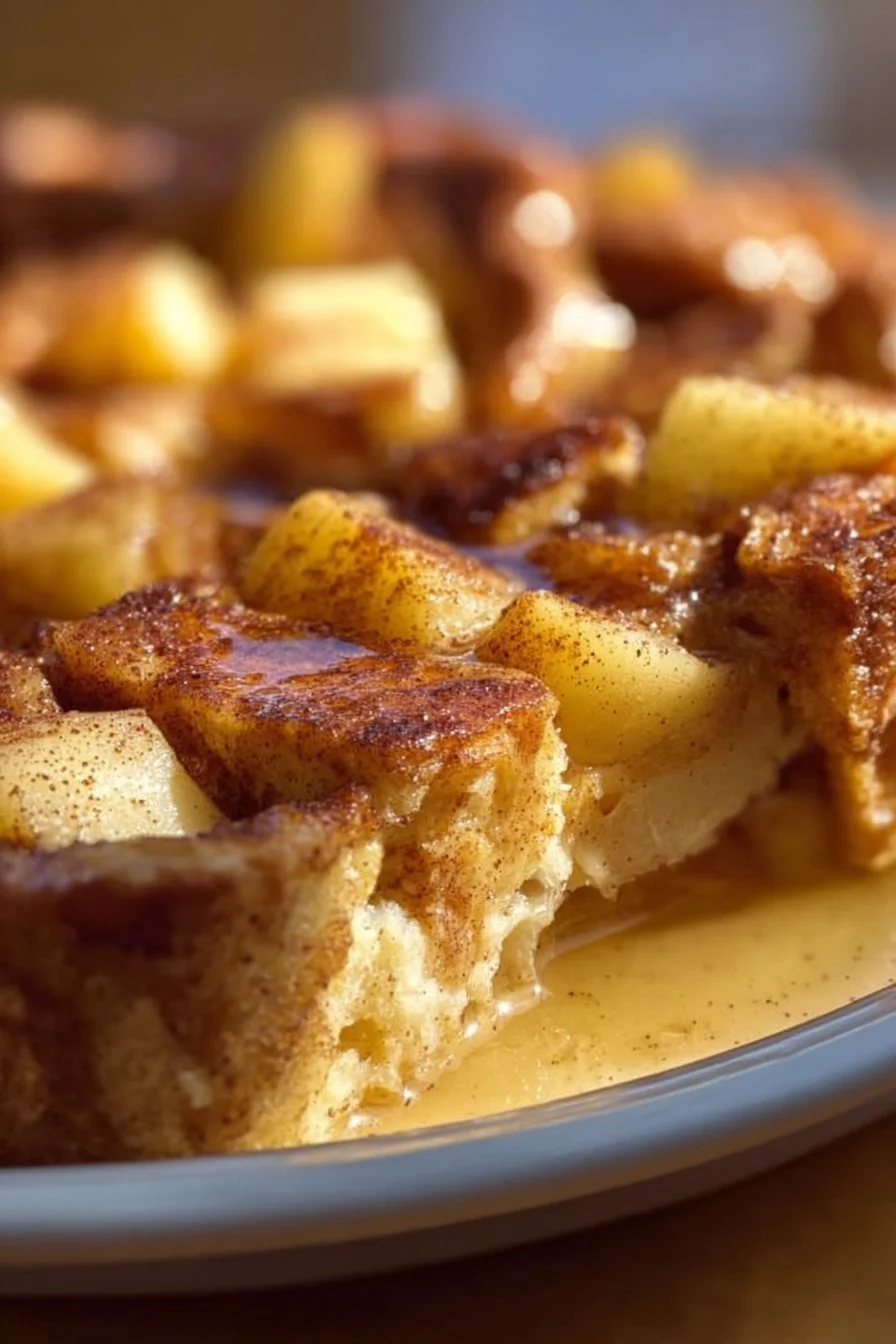 Amazing 1 Apple Cinnamon French Toast Bake