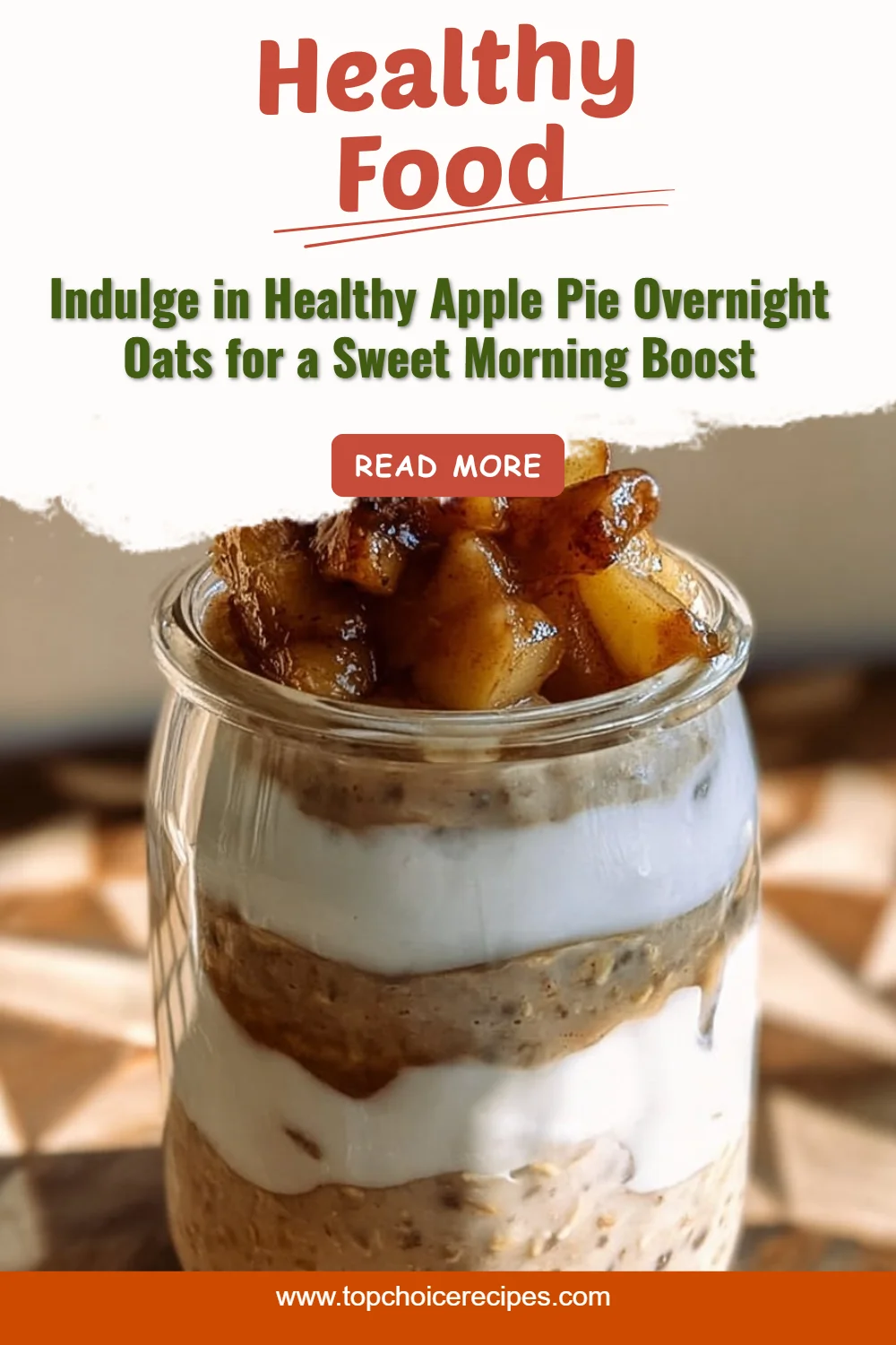 Apple Pie Overnight Oats 5 Apple Pie Overnight Oats