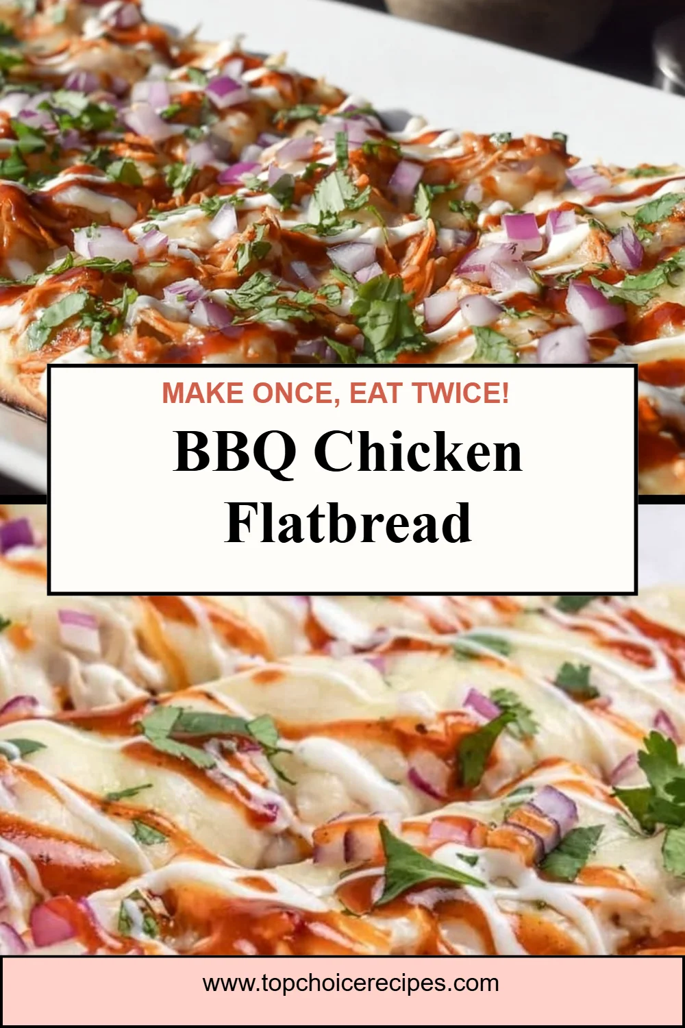 BBQ Chicken Flatbread 6 BBQ Chicken Flatbread