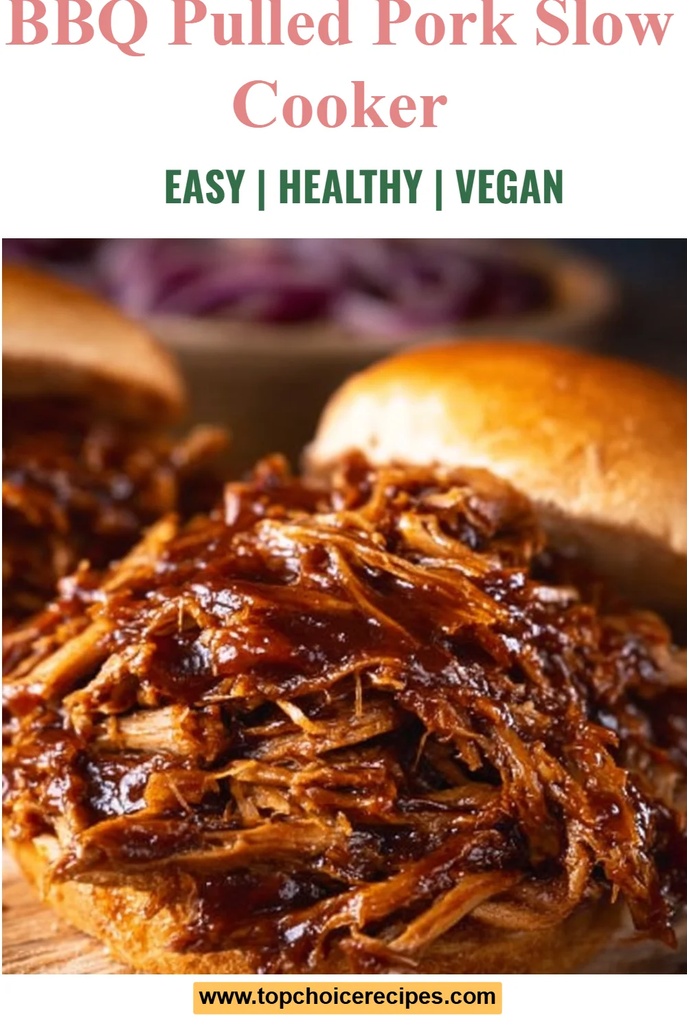 BBQ Pulled Pork Slow Cooker