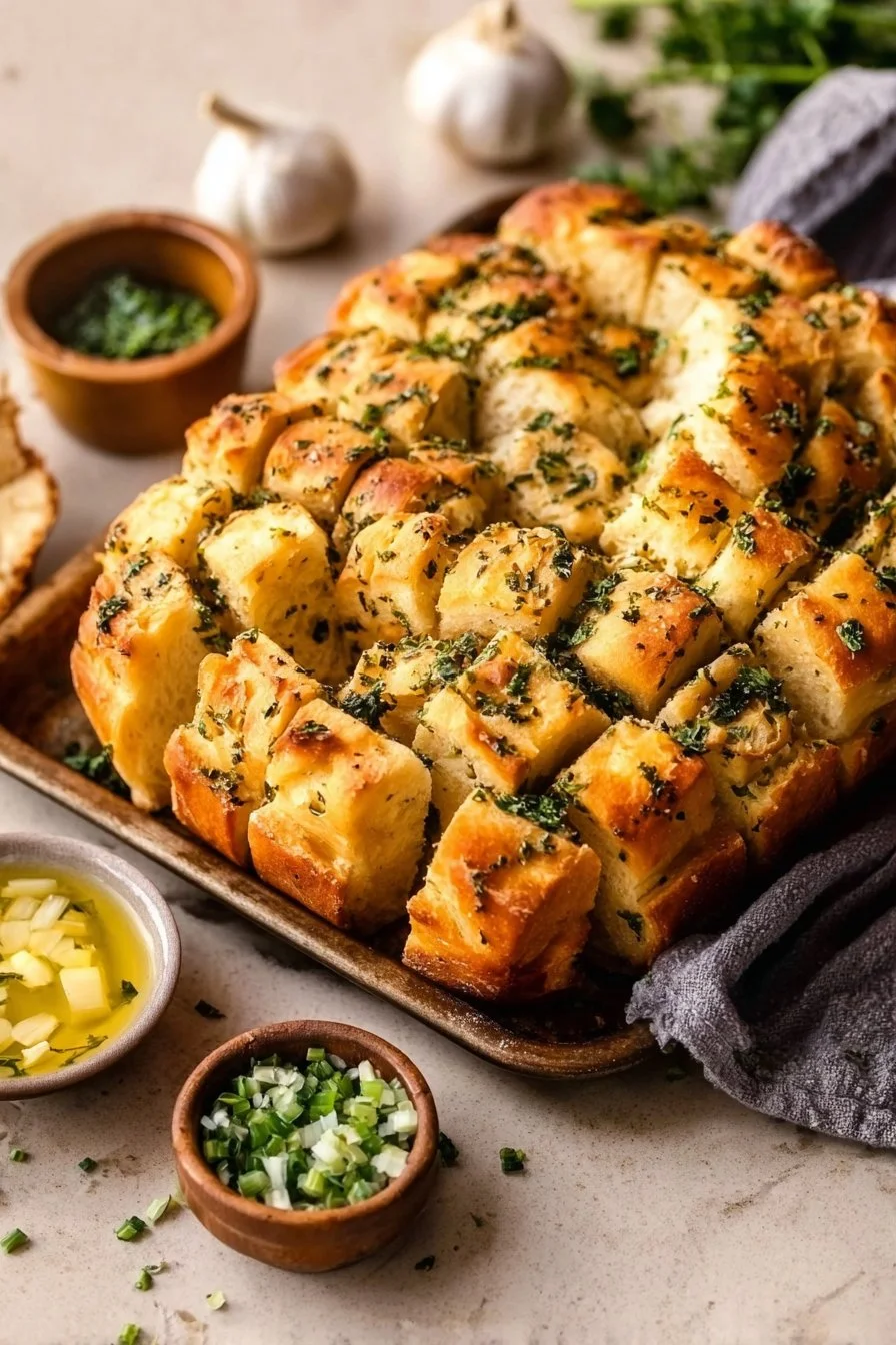 Best 10 Easy Party Appetizer Recipes For Your Next Gathering 11 Pull Apart Garlic Bread