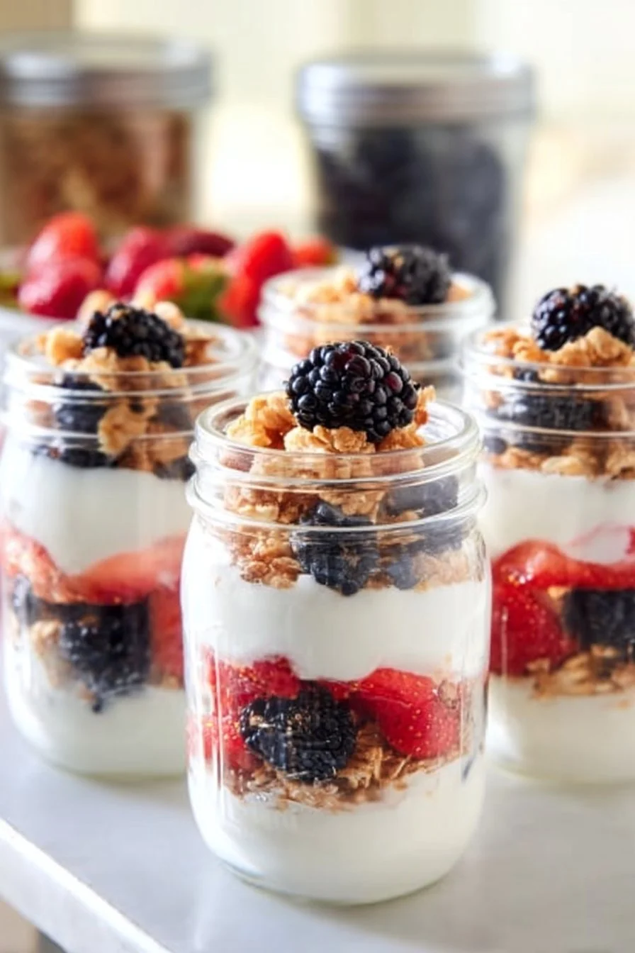 Easy and Healthy Fruit and Yogurt Parfaits