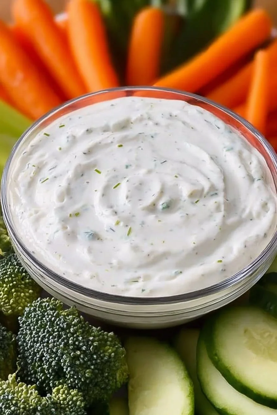 Delicious Veggie Platter Dip