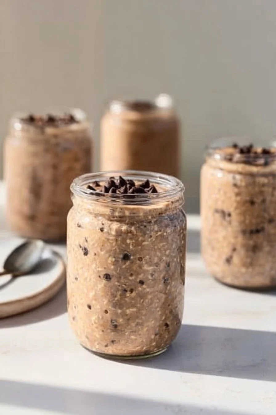 Chocolate Protein Overnight Oats