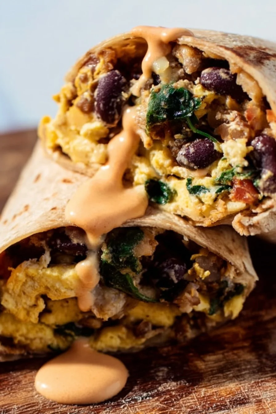 Best 22 High-Protein Breakfast Recipes for a Healthy Start 9 High-Protein Breakfast Burrito