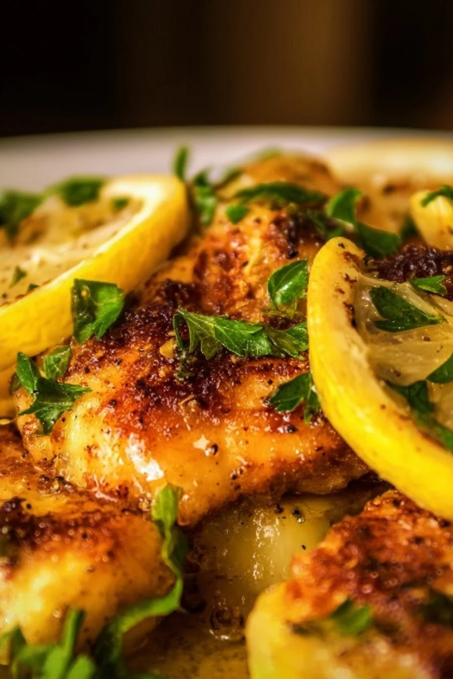 Lemon Chicken with Best Lemon Butter Sauce
