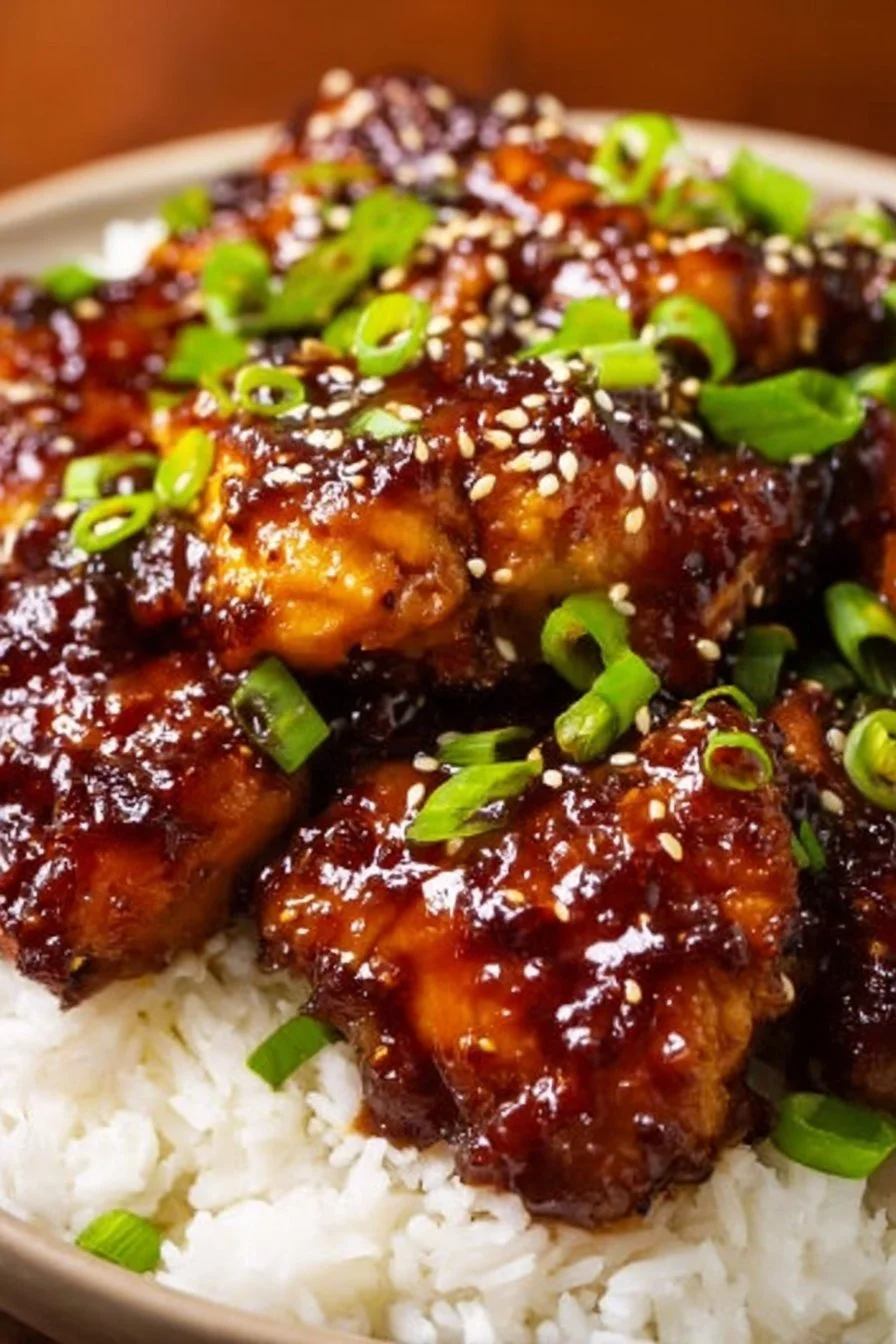 Slow Cooker Honey Garlic Chicken