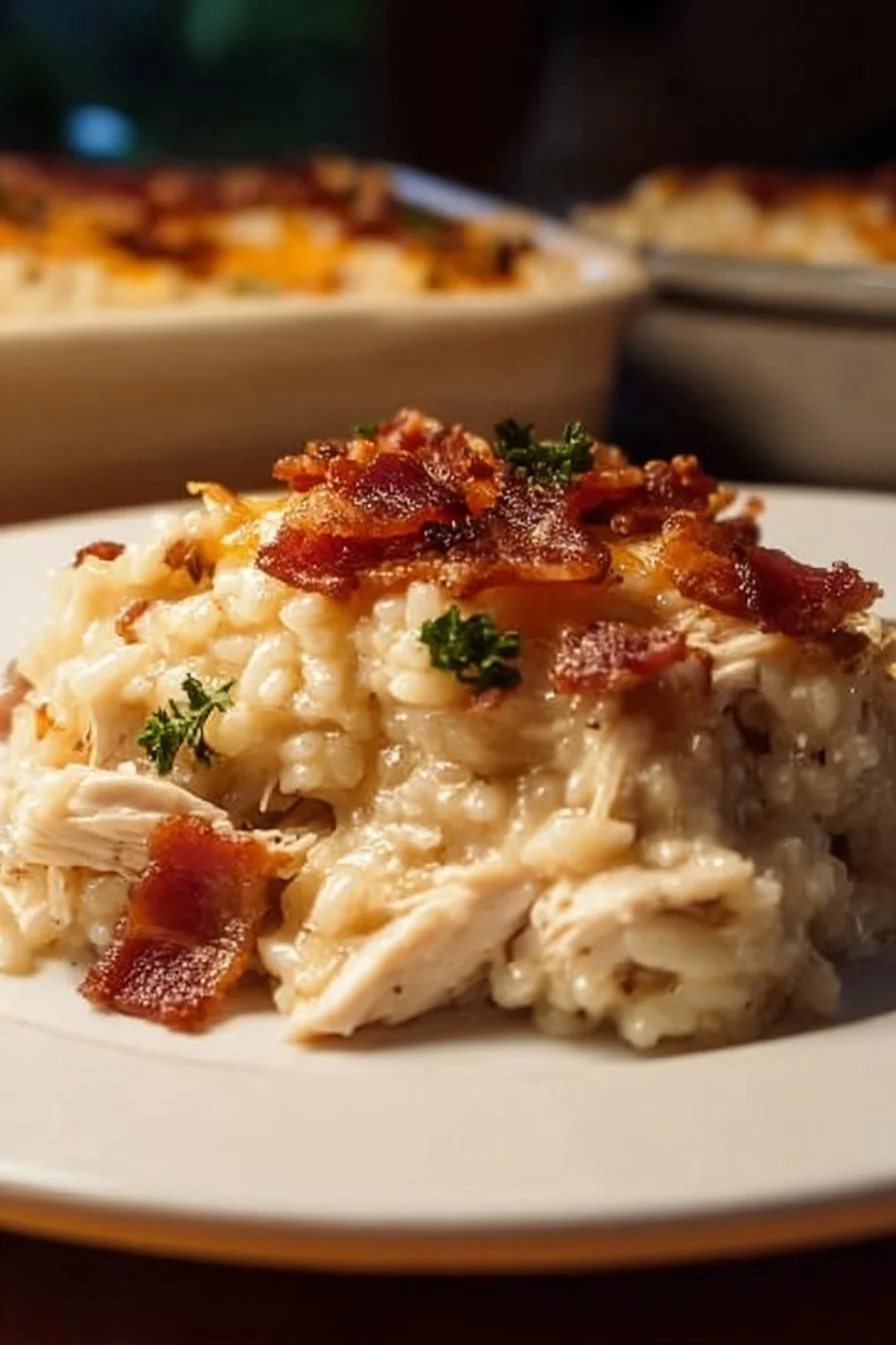 Best 8 Chicken Recipes for Delicious Dinner Ideas 5 Dump-and-Bake Chicken Alfredo Rice Casserole