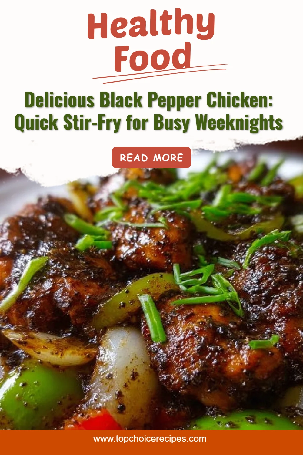 Black Pepper Chicken