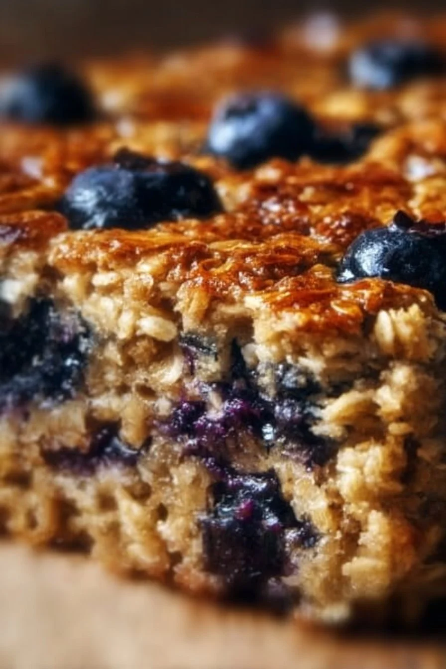 Blueberry Baked Oatmeal 6 Blueberry Baked Oatmeal