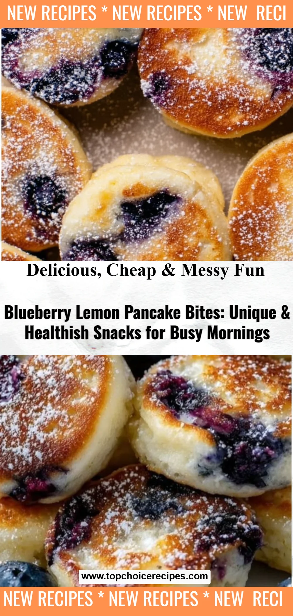 Blueberry Lemon Pancake Bites 5 Blueberry Lemon Pancake Bites