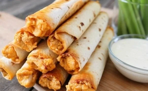 Buffalo Chicken Taquitos 7 Buffalo Chicken Taquitos