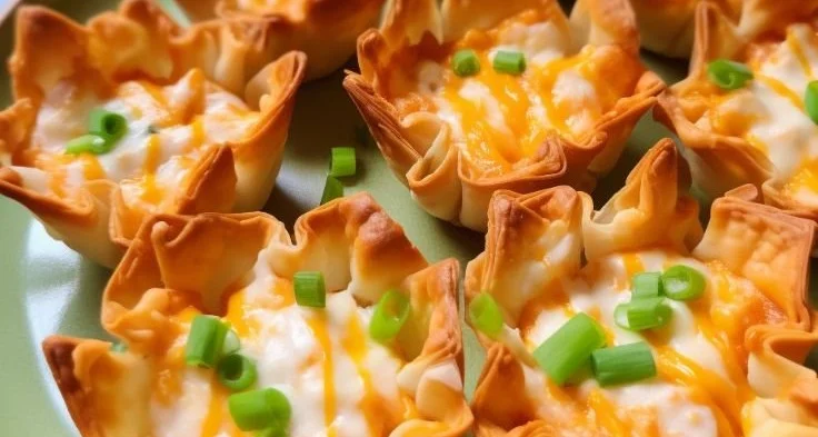 Buffalo Chicken Wonton Cups: An Amazing Ultimate Recipe