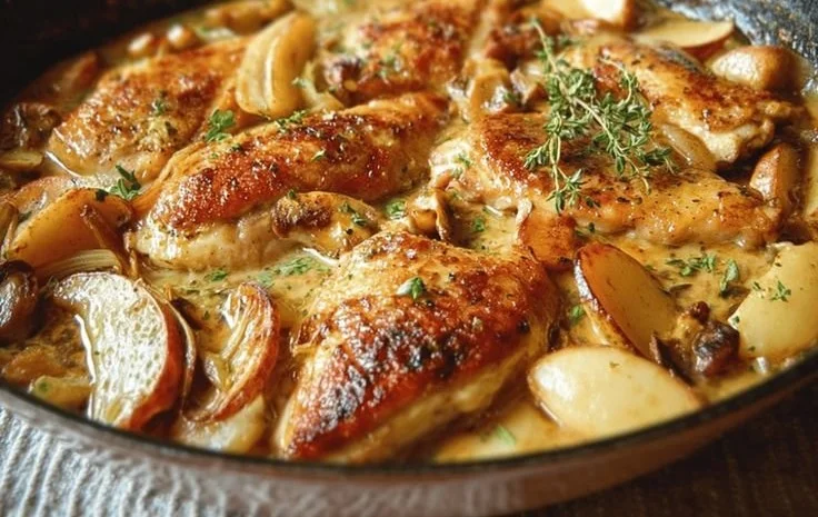 Chicken Normandy