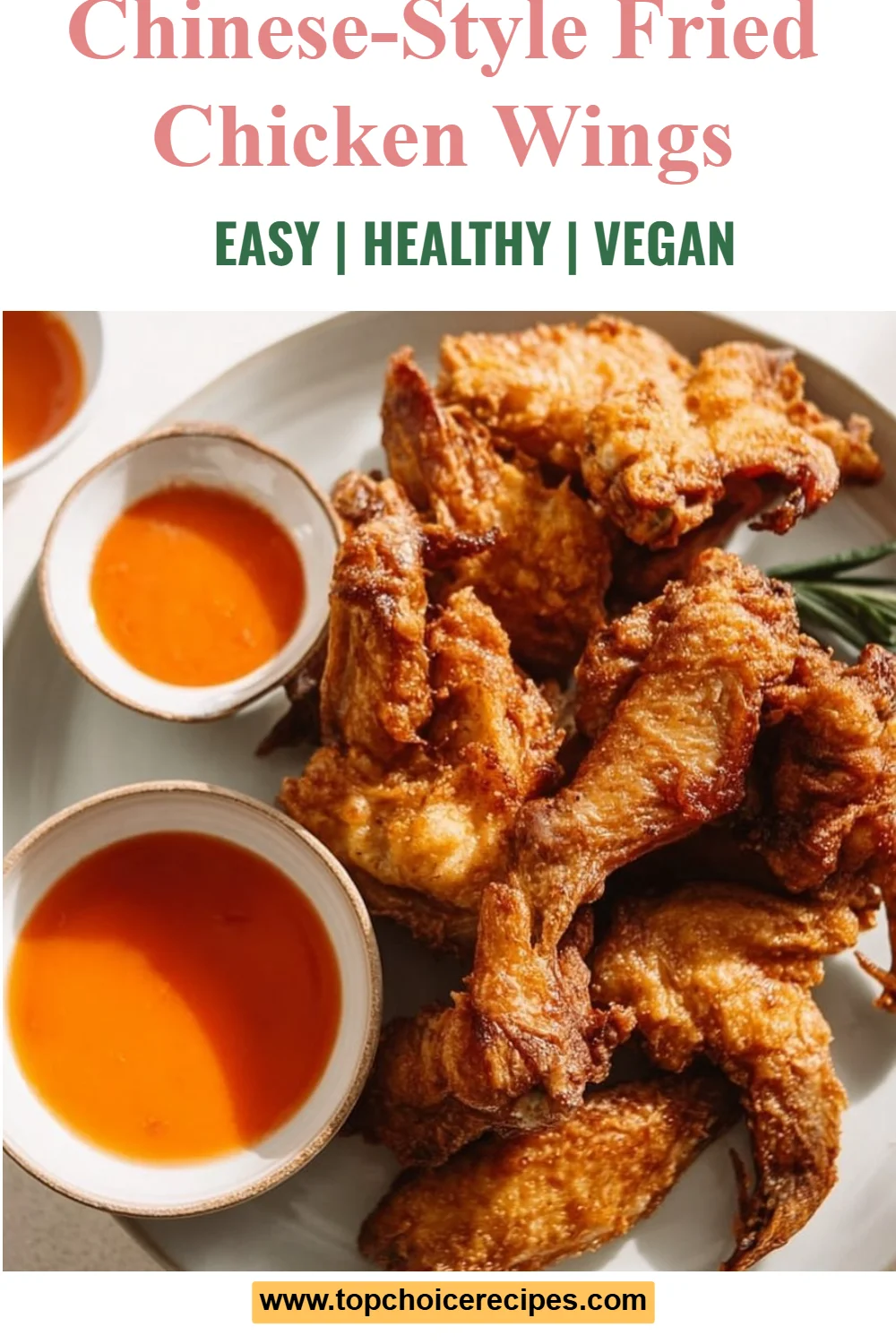 Chinese-Style Fried Chicken Wings