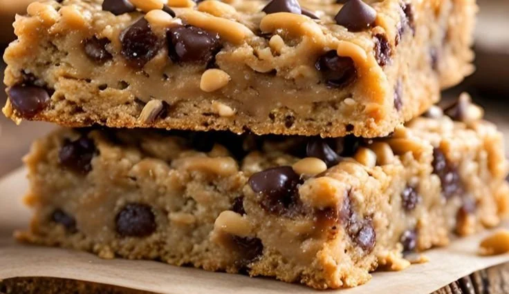 Chocolate Chip Peanut Butter Oatmeal Bars 5 Chocolate Chip Peanut Butter Oatmeal Bars