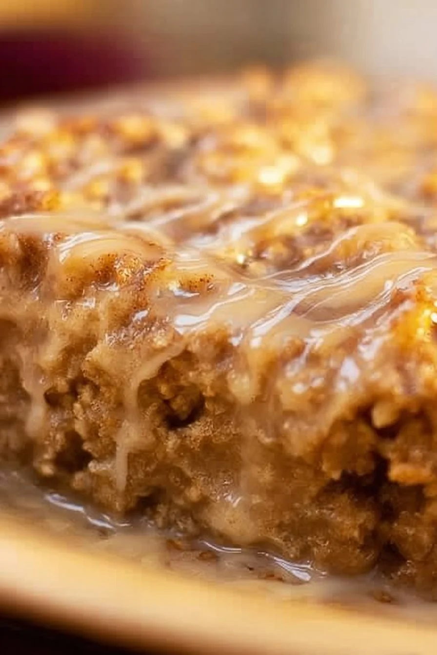 Cinnamon Roll Baked Oatmeal Tastes Just Like Dessert for Breakfast