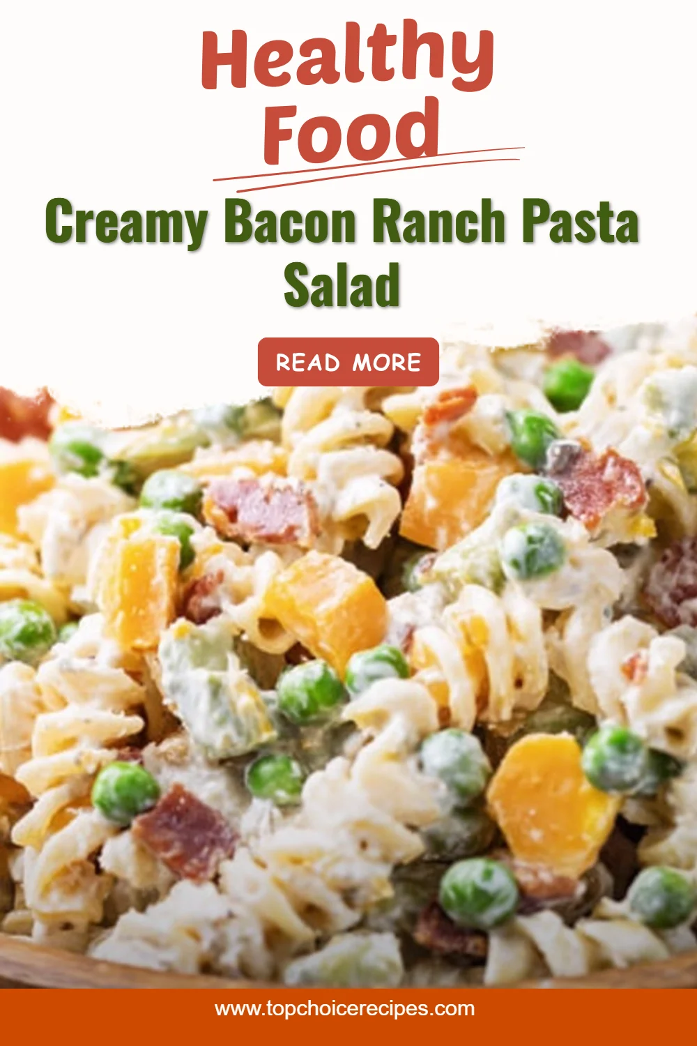Creamy Bacon Ranch Pasta Salad 6 Creamy Bacon Ranch Pasta Salad