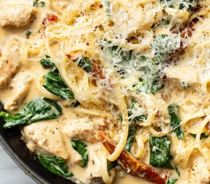 Creamy Tuscan Chicken Pasta 5 Creamy Tuscan Chicken Pasta