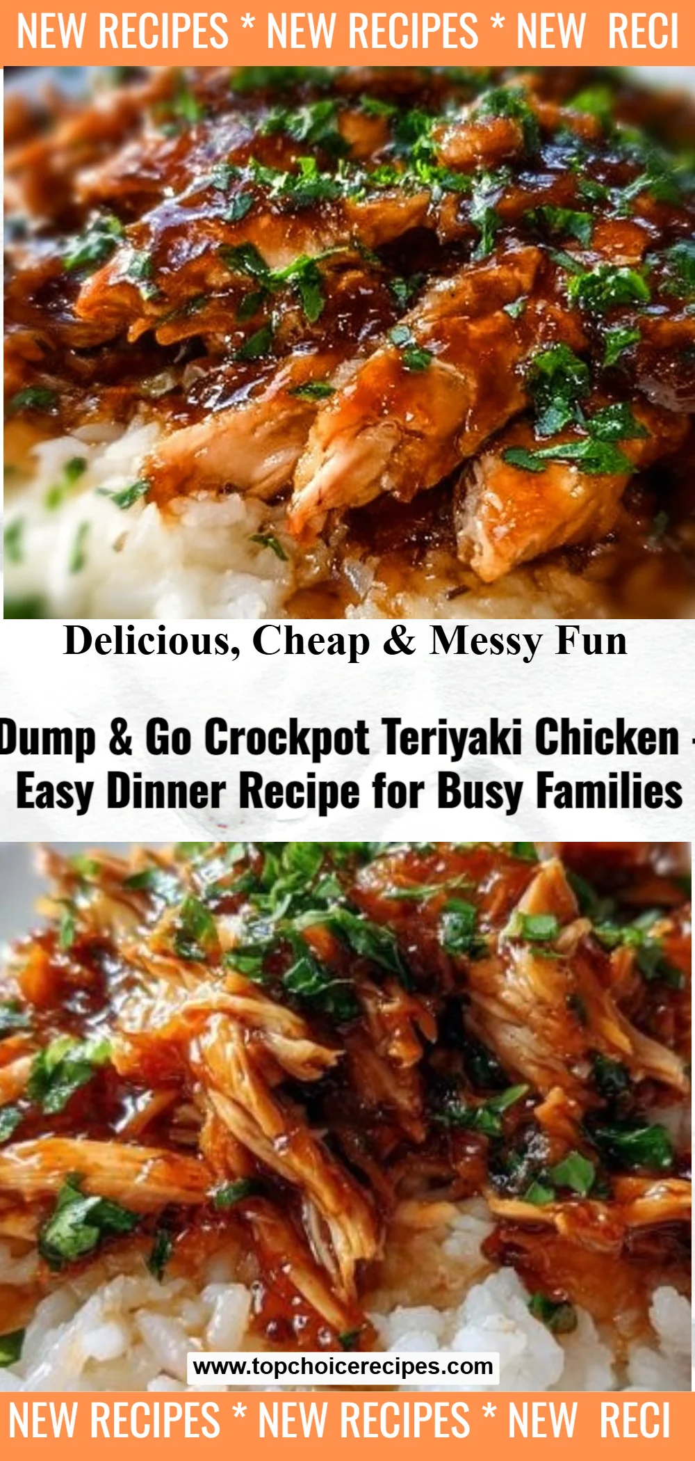 Dump & Go Crockpot Teriyaki Chicken 5 Dump & Go Crockpot Teriyaki Chicken