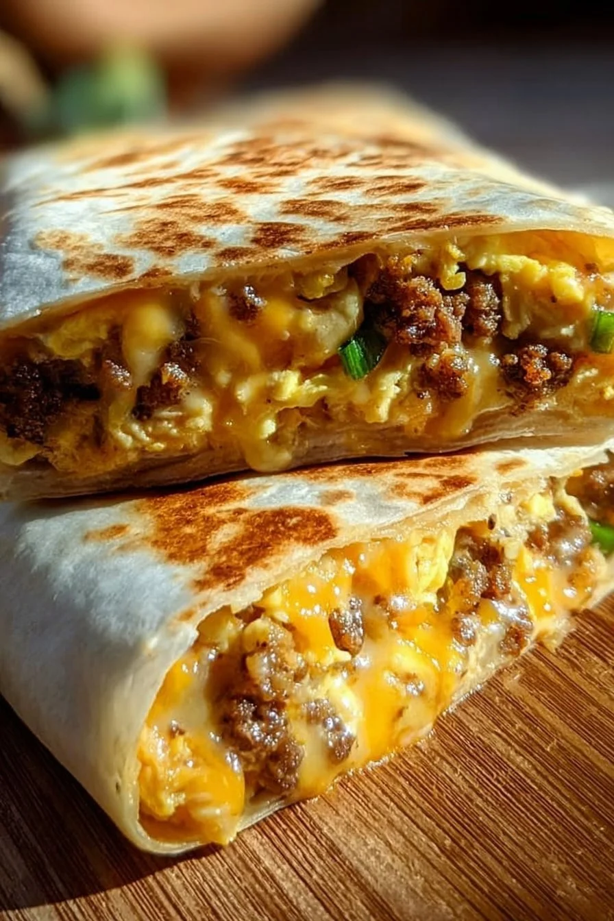 Easy Breakfast Crunchwrap Delight