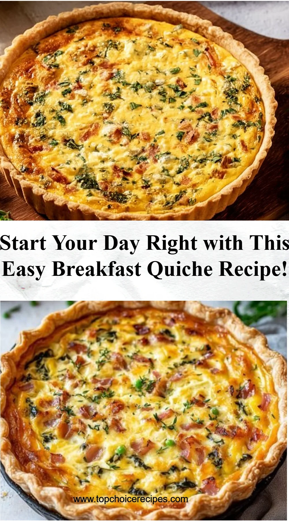 Easy Breakfast Quiche