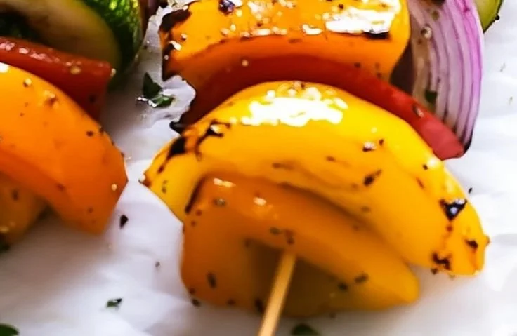 Flavorful Grilled Veggie Skewers