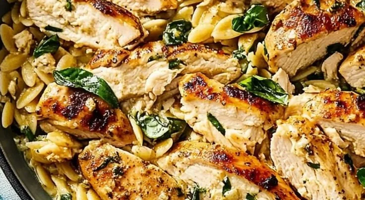 Flavorful Mediterranean Chicken Orzo Recipe
