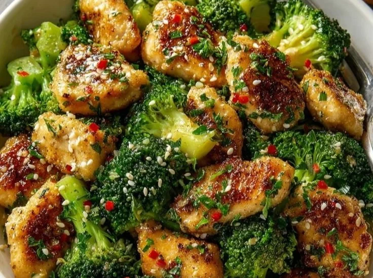 Garlic Butter Chicken Broccoli 5 Garlic Butter Chicken Broccoli