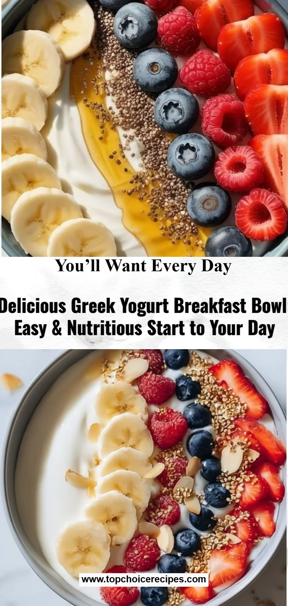 Greek Yogurt Breakfast Bowl
