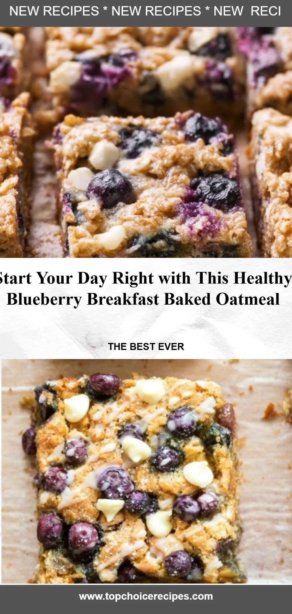 Healthy Blueberry Breakfast Baked Oatmeal 6 Healthy Blueberry Breakfast Baked Oatmeal