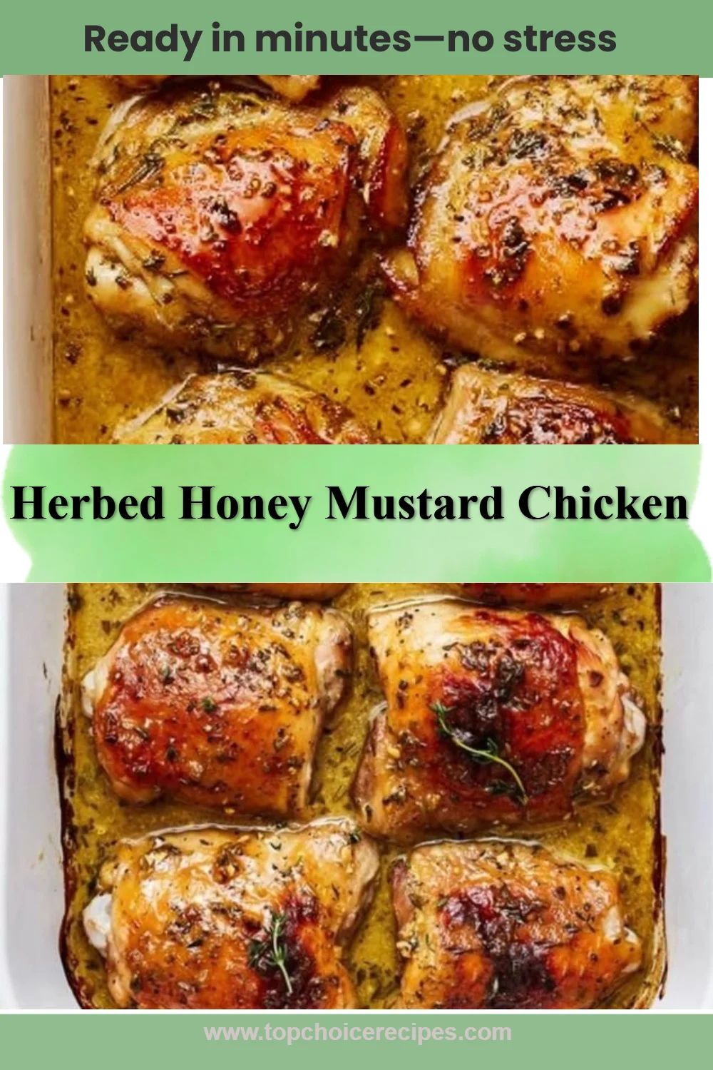 Herbed Honey Mustard Chicken