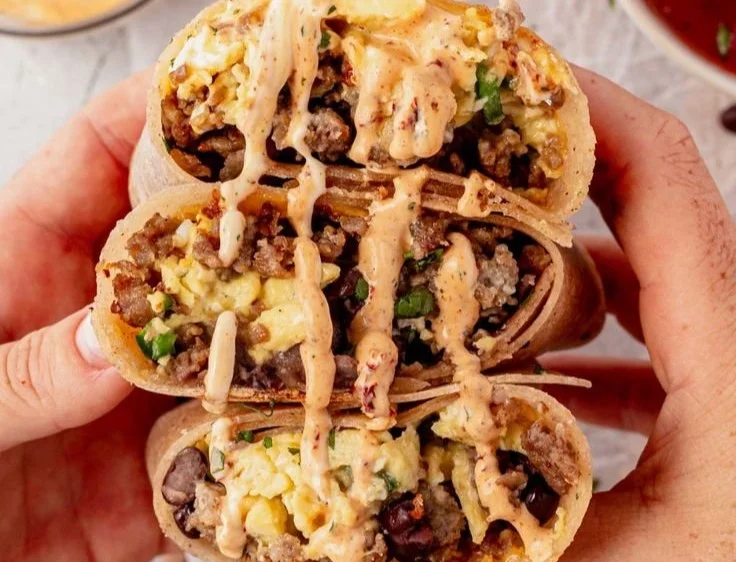 High-Protein Breakfast Burrito 6 High-Protein Breakfast Burrito