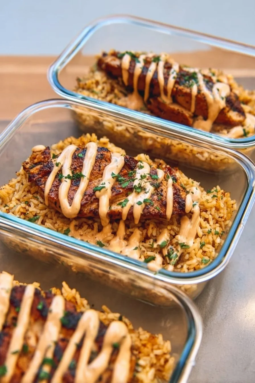 High Protein Creamy Cajun Chicken & Rice 6 High Protein Creamy Cajun Chicken & Rice