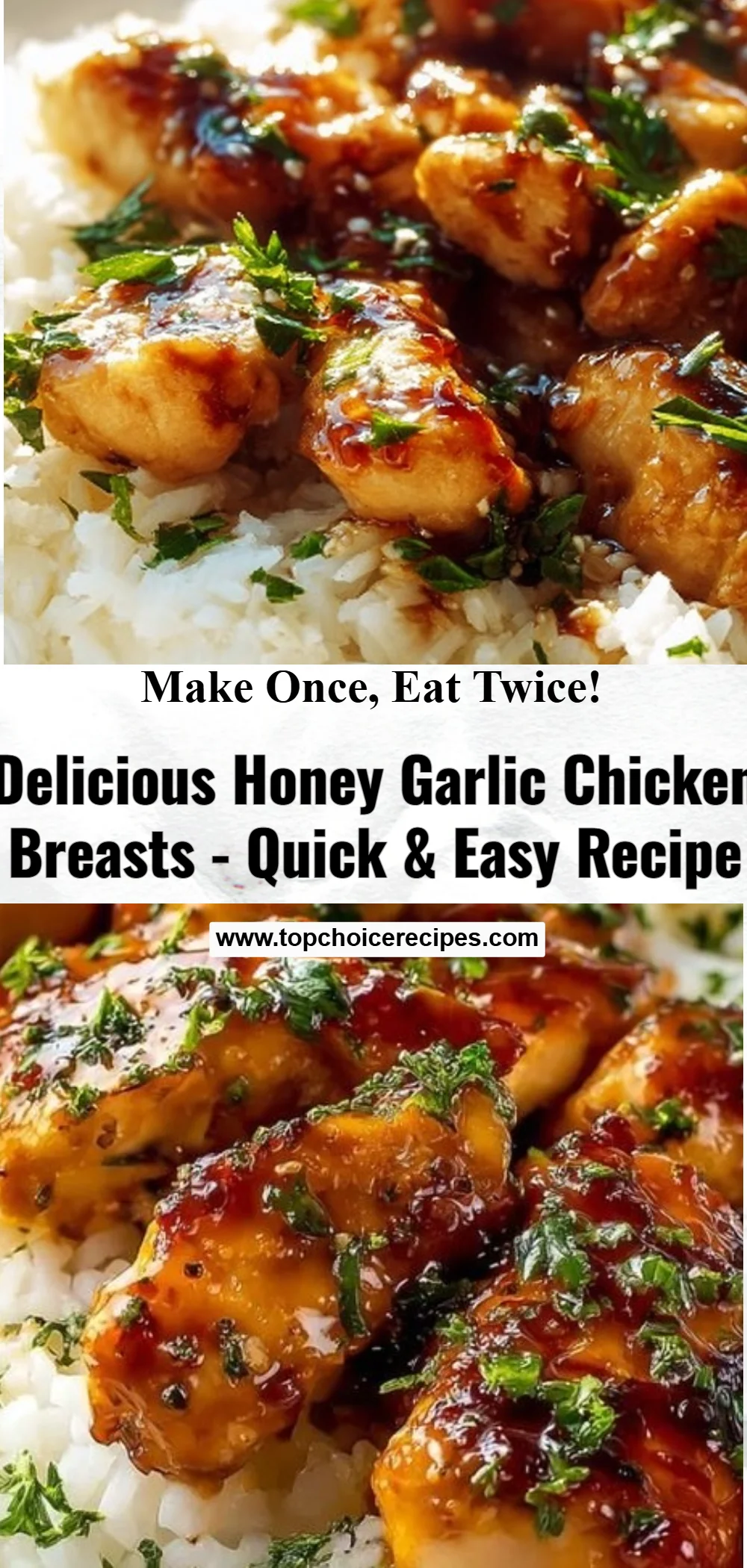 Honey Garlic Chicken Breasts