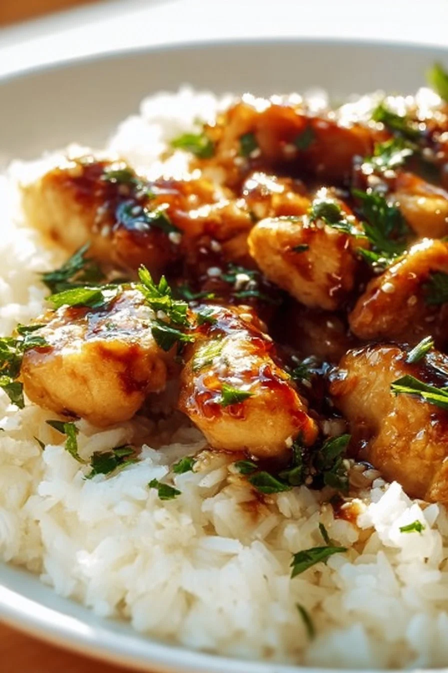 Honey Garlic Chicken Breasts