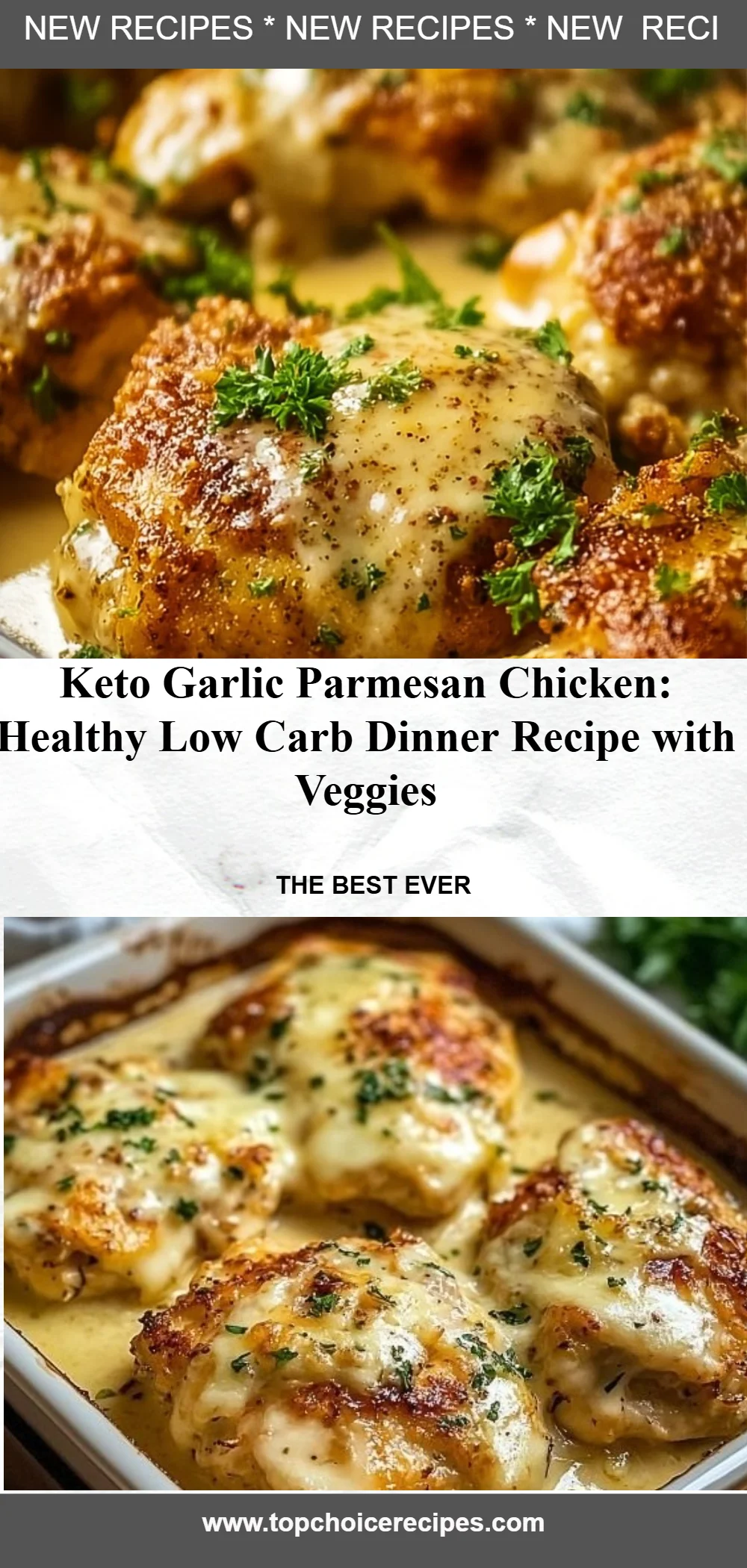Keto Garlic Parmesan Chicken 6 Keto Garlic Parmesan Chicken