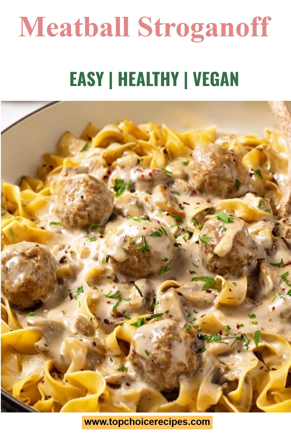Meatball Stroganoff 6 Meatball Stroganoff