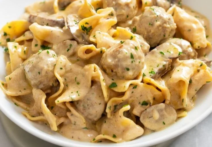 Meatball Stroganoff 7 Meatball Stroganoff