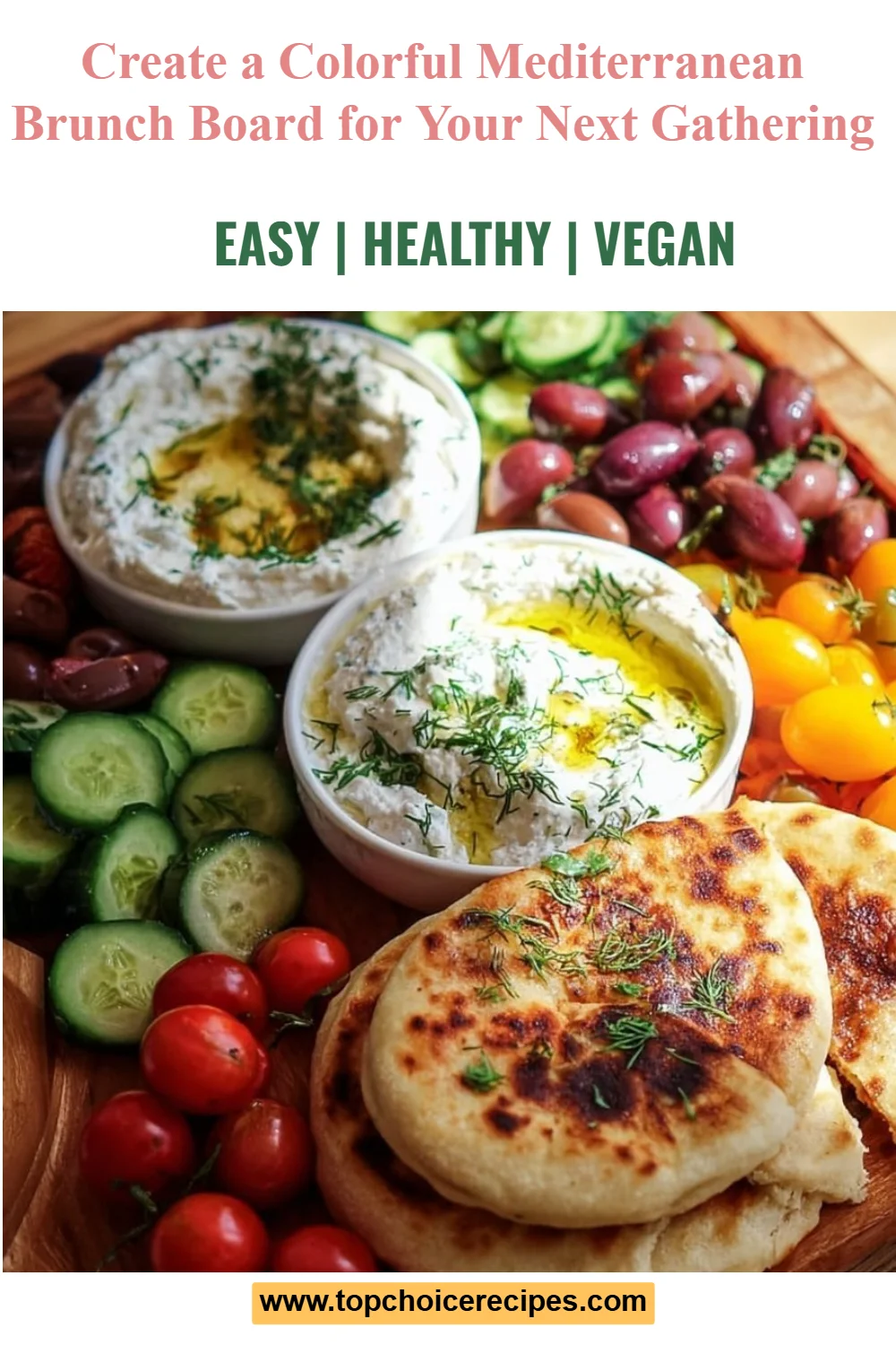 Mediterranean Brunch Board