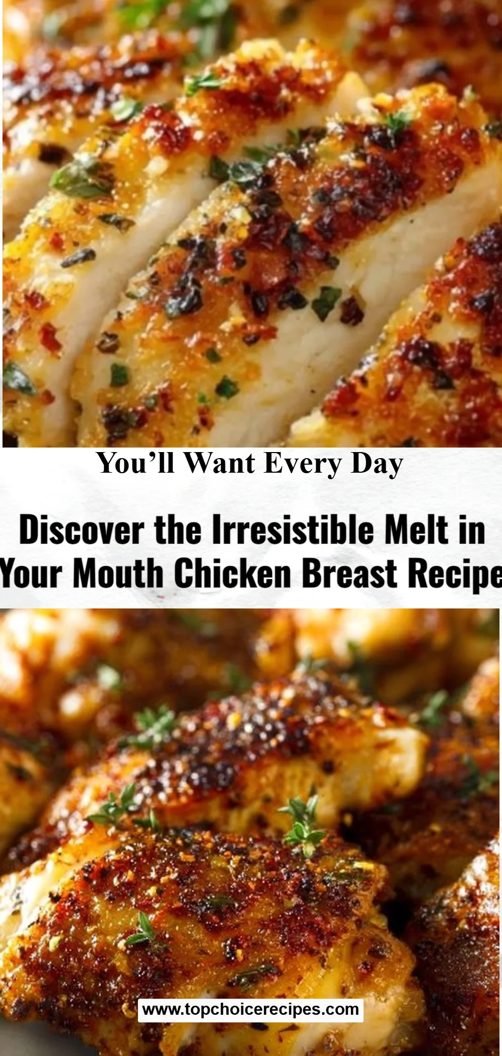 Melt in Your Mouth Chicken Breast
