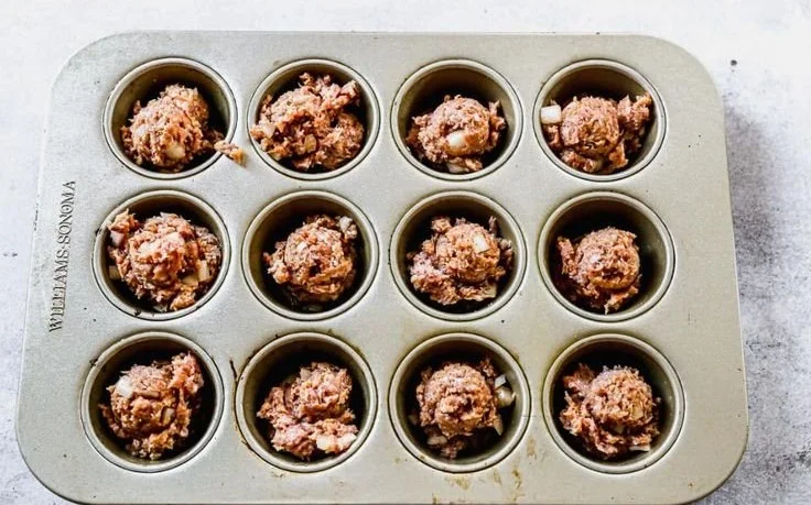 Mini Meatloaves 7 Mini Meatloaves