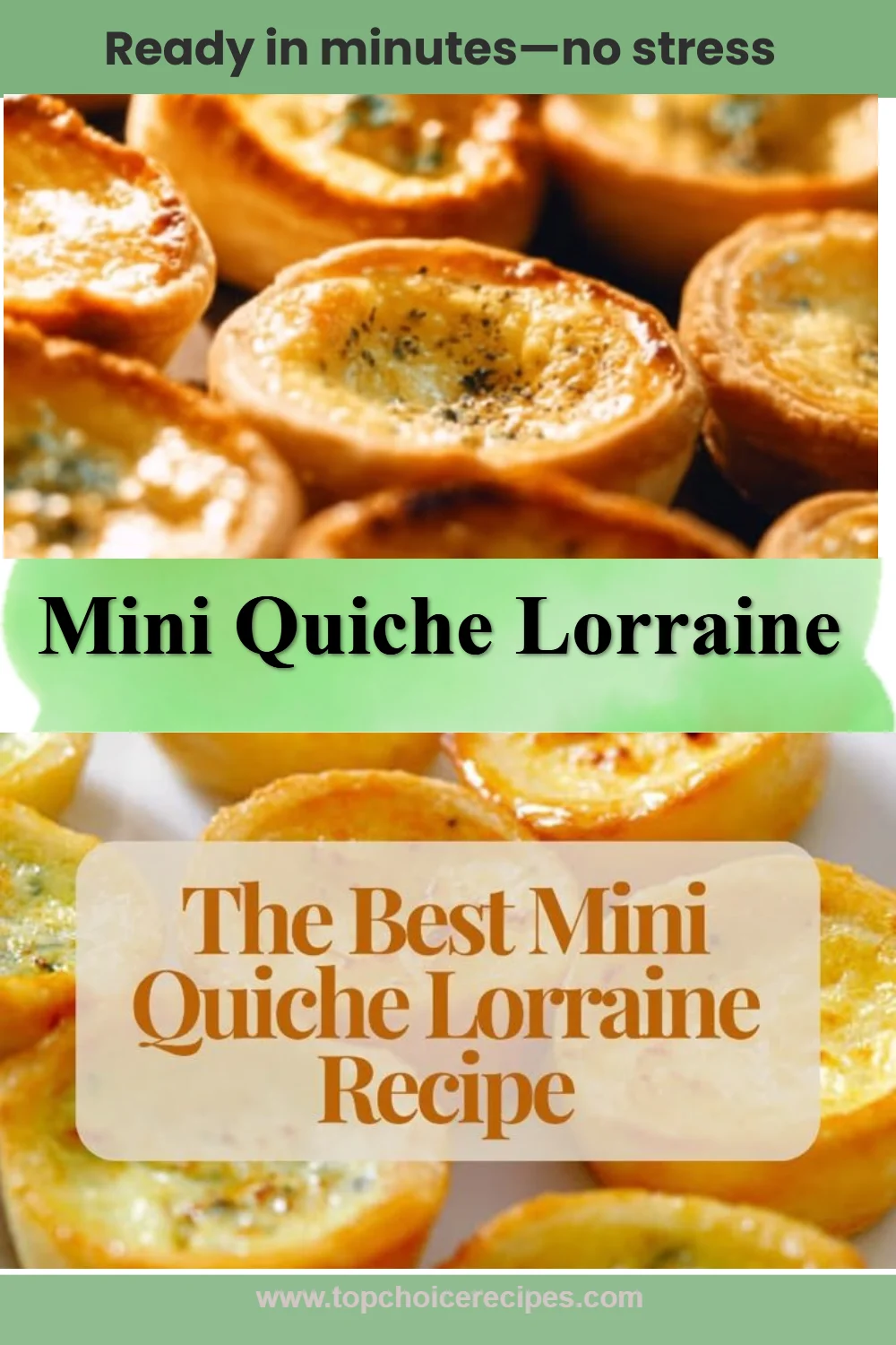 Mini Quiche Lorraine