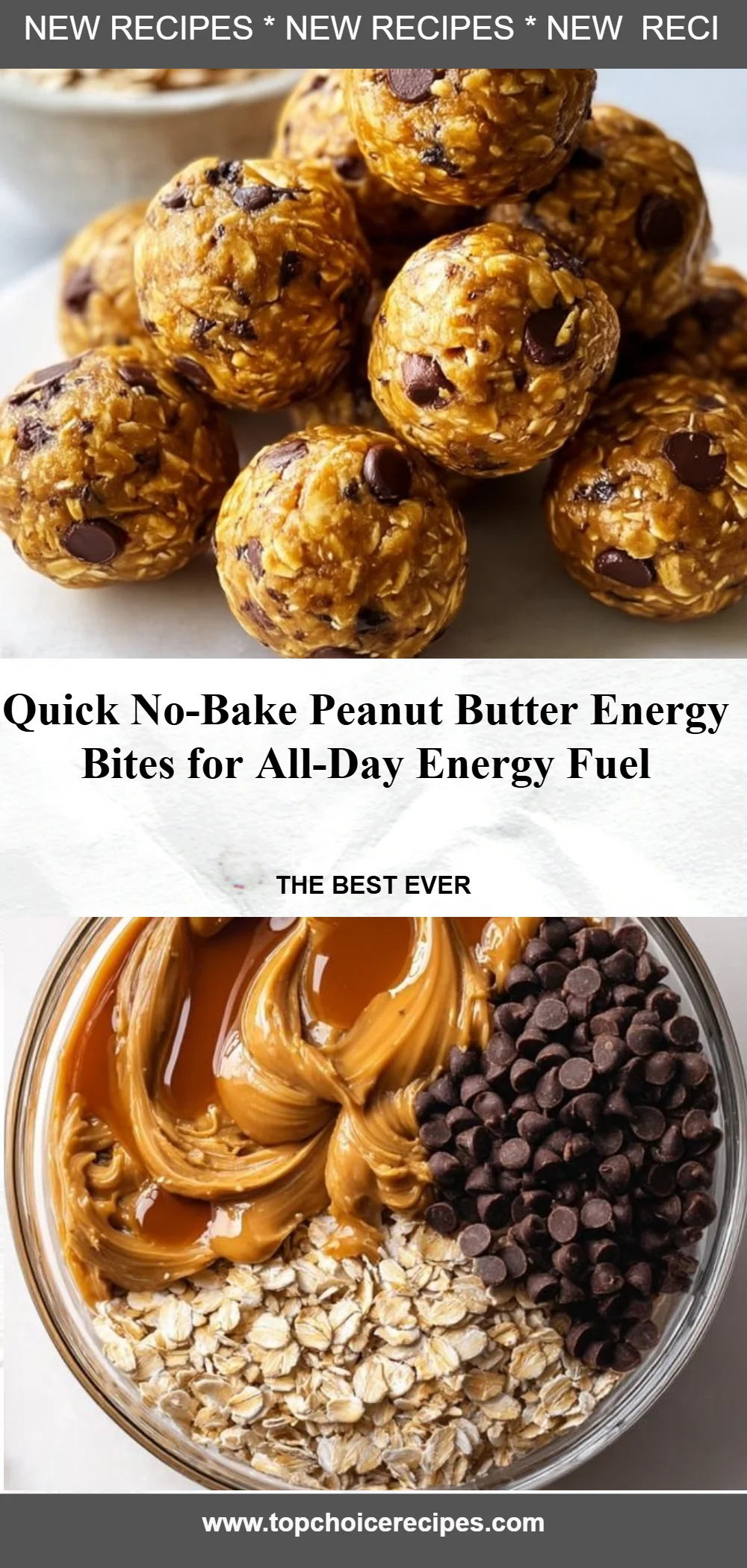 No-Bake Peanut Butter Energy Bites 6 No-Bake Peanut Butter Energy Bites