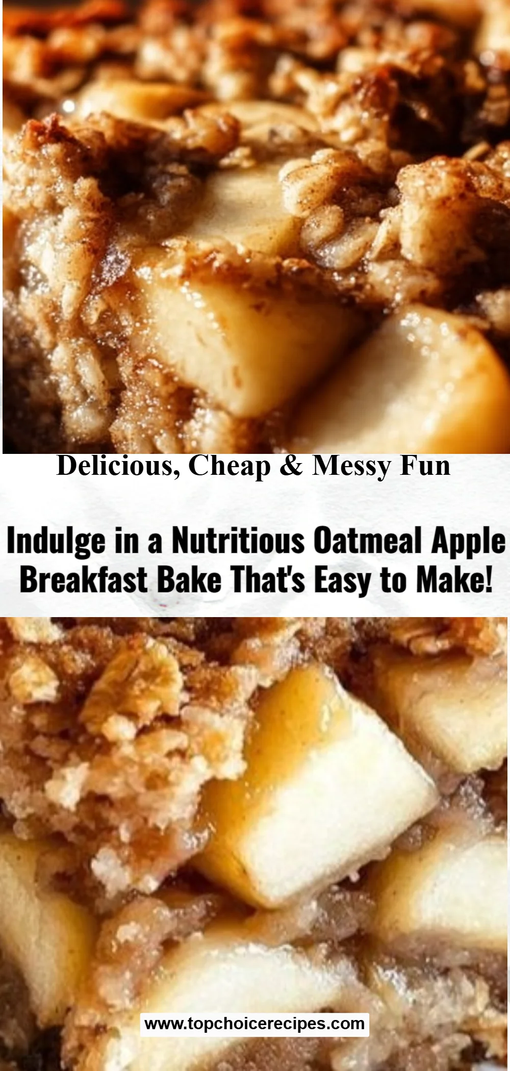 Oatmeal Apple Breakfast Bake 5 Oatmeal Apple Breakfast Bake