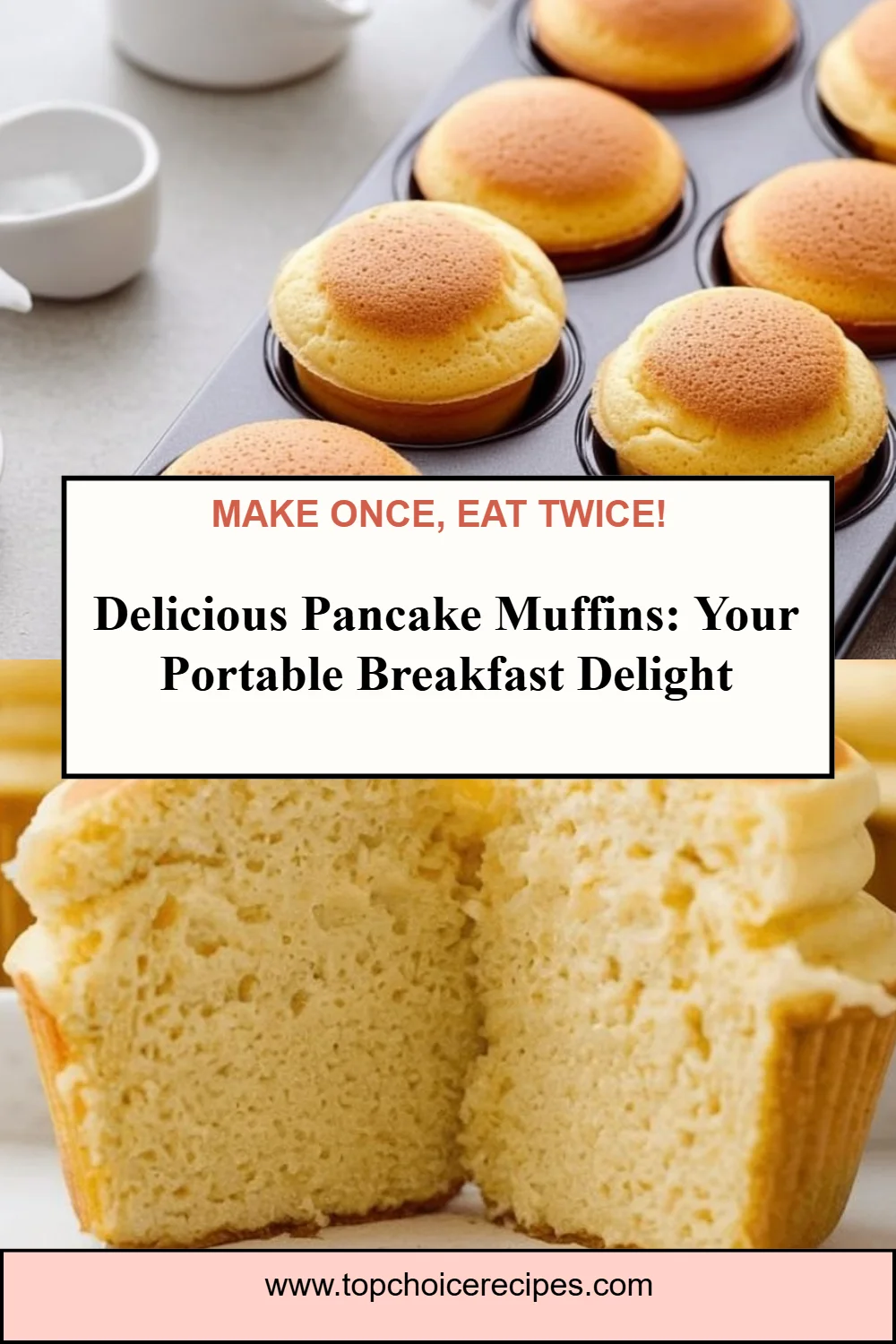 Pancake Muffins 6 Pancake Muffins